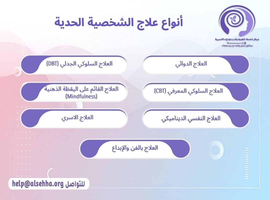 أنواع علاج الشخصية الحدية